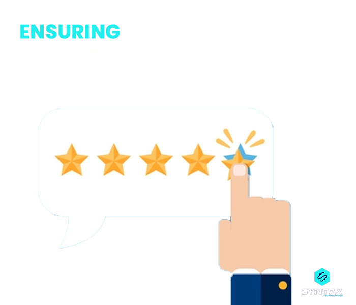 ensuring customer satisfaction