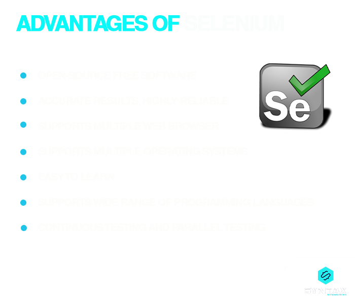 Advantages of Selenium