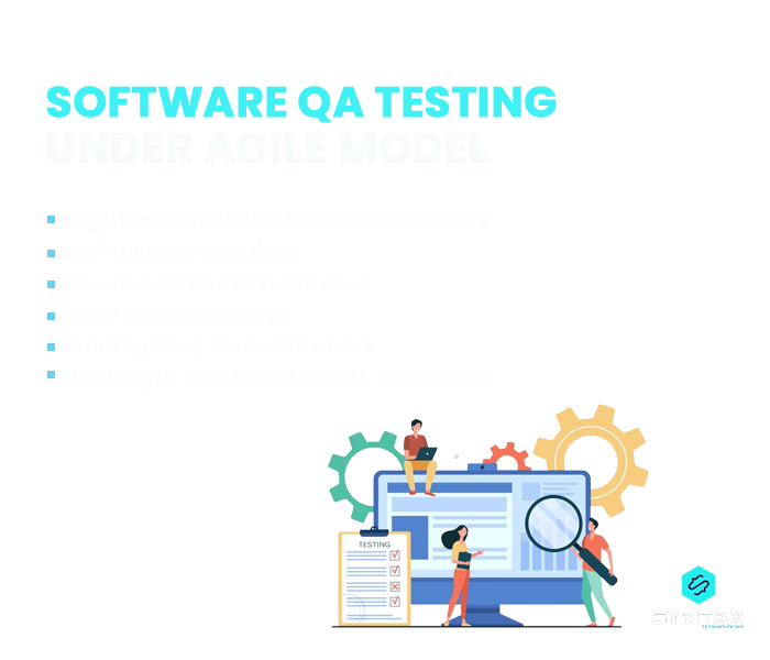  Software QA Testing under agile model
