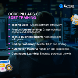 core pillars of sdet training