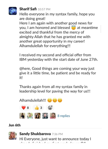 Sharif Safi's Success journey