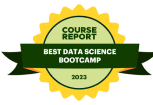 Best data science bootcamp badge